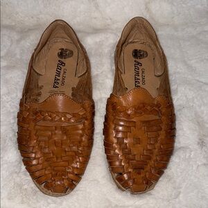 Women's Brown Leather Shoes